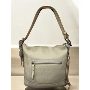 Vintage Coach 1427 Pebble Leather Slim Duffle Bag